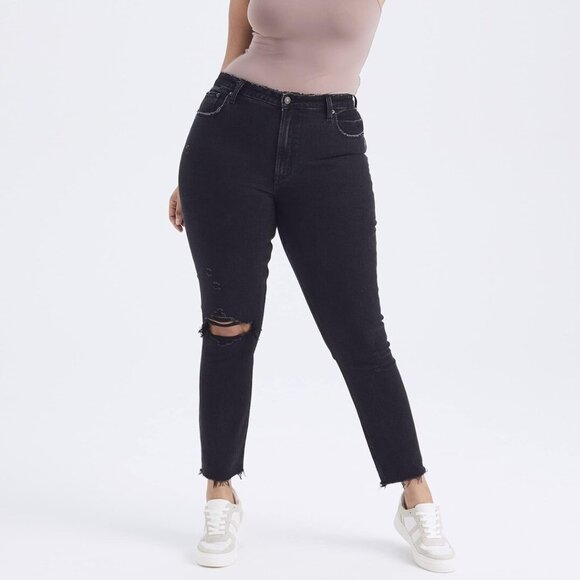 NEW Abercrombie Curve Love Jeans Plus Size 24L - Picture 1 of 9